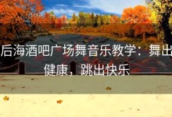 后海酒吧广场舞音乐教学：舞出健康，跳出快乐