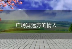 广场舞远方的情人