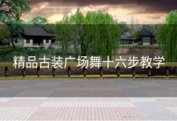 精品古装广场舞十六步教学