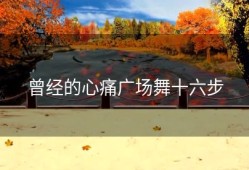 曾经的心痛广场舞十六步