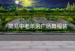 简易中老年男广场舞服装