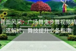 背面风采：广场舞鬼步舞视频精选解析，舞技提升必备指南
