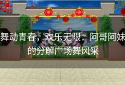 舞动青春，欢乐无限：阿哥阿妹的分解广场舞风采