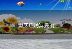 重庆广场舞曼丽