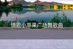 情歌小苹果广场舞歌曲