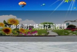 少年派广场舞花絮视频