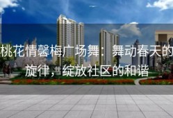 桃花情馨梅广场舞：舞动春天的旋律，绽放社区的和谐