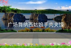 广场舞纳西姑娘手肉夹馍