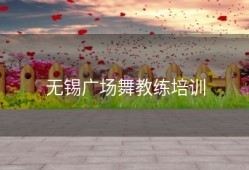 无锡广场舞教练培训