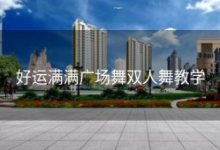 好运满满广场舞双人舞教学