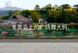 冬奥会上的广场舞大妈