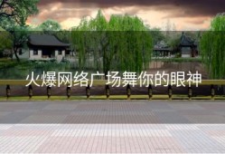 火爆网络广场舞你的眼神