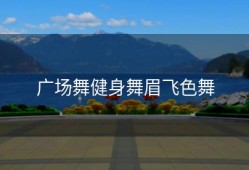 广场舞健身舞眉飞色舞
