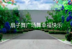 扇子舞广场舞幸福快乐