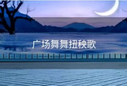 广场舞舞扭秧歌