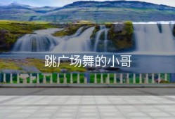 跳广场舞的小哥