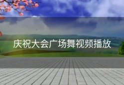 庆祝大会广场舞视频播放