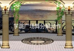 学跳广场舞分解动作