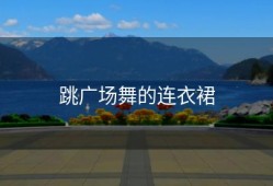 跳广场舞的连衣裙