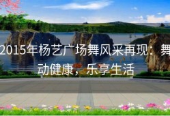 2015年杨艺广场舞风采再现：舞动健康，乐享生活