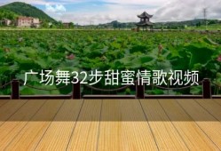 广场舞32步甜蜜情歌视频