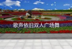 歌声依旧双人广场舞
