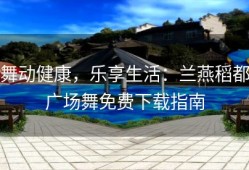 舞动健康，乐享生活：兰燕稻都广场舞免费下载指南