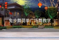 鬼步舞简单广场舞教学
