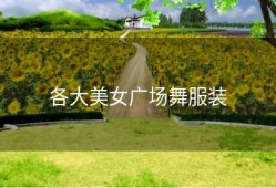 各大美女广场舞服装