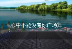 心中不能没有你广场舞