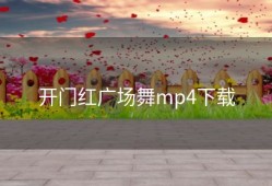 开门红广场舞mp4下载