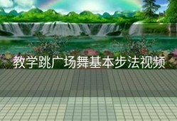 教学跳广场舞基本步法视频