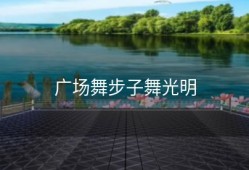 广场舞步子舞光明