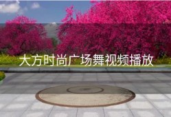 大方时尚广场舞视频播放