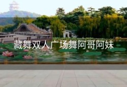 藏舞双人广场舞阿哥阿妹