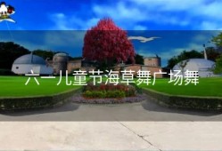 六一儿童节海草舞广场舞