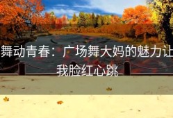 舞动青春：广场舞大妈的魅力让我脸红心跳