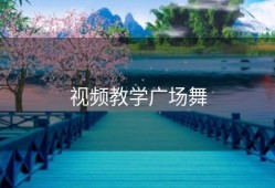 视频教学广场舞