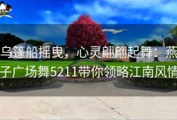 乌篷船摇曳，心灵翩翩起舞：燕子广场舞5211带你领略江南风情