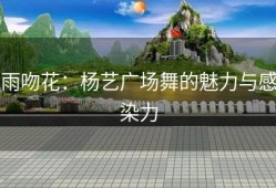雨吻花：杨艺广场舞的魅力与感染力