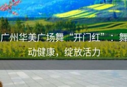 广州华美广场舞“开门红”：舞动健康，绽放活力