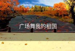 广场舞我的租国