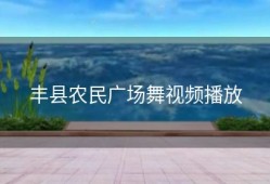 丰县农民广场舞视频播放