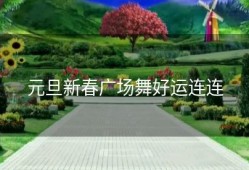 元旦新春广场舞好运连连