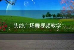 头纱广场舞视频教学