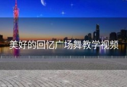 美好的回忆广场舞教学视频