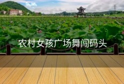 农村女孩广场舞闯码头