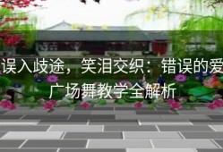 误入歧途，笑泪交织：错误的爱广场舞教学全解析