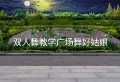 双人舞教学广场舞好姑娘