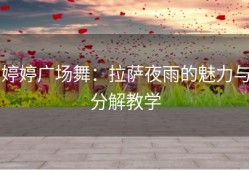婷婷广场舞：拉萨夜雨的魅力与分解教学
